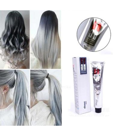 1PC Natural Hair Dye Cream Unisex Hair Color Dye Styling Cream Ash Grey Hair Original Formula Tint For Man And Women nature hair - Buy Online on SooperMarket.com