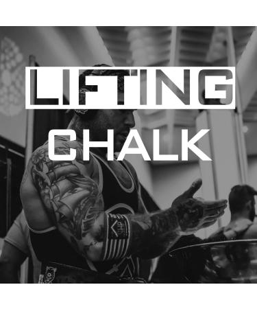 8oz USA-Made Gym Chalk Mega Block for Powerlifting, Weightlifting, CrossFit - Lasts 2X Longer - Buy Online on SooperMarket.com