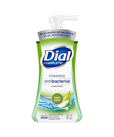 Dial Complete Antibacterial Foaming Hand Wash Fresh Pear 7.5 Ounce