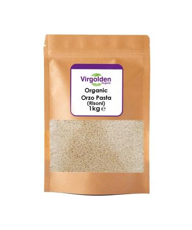 Organic Orzo Pasta (Risoni) 1kg by Virgolden Organic