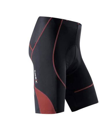Santic cycling pants men short with seat cushion bike pants men short bicycle pants men upholstered cyclist men with upholster