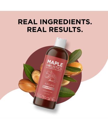 Argan Oil Volumizing Shampoo for Dry & Damaged Hair - Sulfate-Free Formula with Ultra Moisturizing Natural Oils - 8 Fl Oz - Buy Online on SooperMarket.com