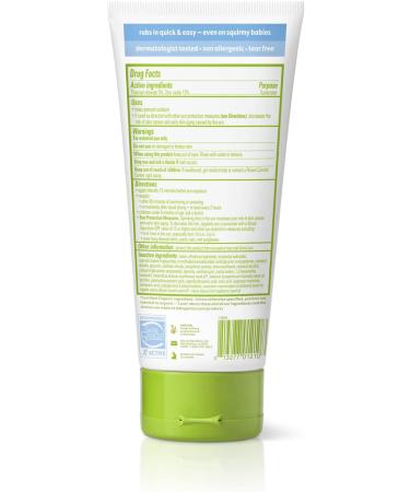 Babyganics 50 SPF Sunscreen Lotion 6 oz | Mineral Baby Sunscreen for UVA UVB Protection | Water Resistant | Pack of 1 - Buy Online on SooperMarket.com