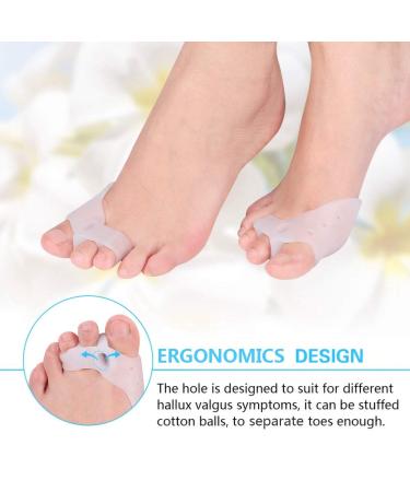 TOPINCN Silicone Bunion Corrector & Toe Straightener - Easy Wear Bunion Protector for Joint Realignment & Pain Relief - Buy Online on SooperMarket.com