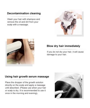 Hair Growth Serum - Thicker Longer Fuller Hair | Prevent Hair Loss & Thinning | Vitamin-Rich Natural Treatment - Shop Now - Buy Online on SooperMarket.com