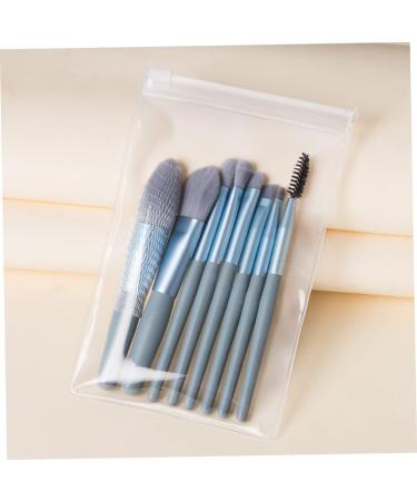 BELLIFFY 8pcs Powder Brush Eyeshadow Makeup Cosmetic Face Brushes Makeup Face Brushes Facial Kit Blue Wooden - Buy Online on SooperMarket.com
