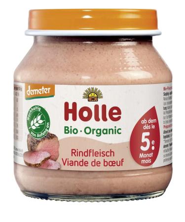 Holle Organic beef (6 x 125 g)