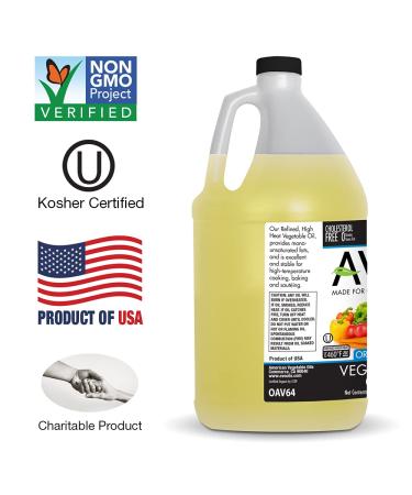 AVO ORGANIC 100% VEGETABLE Oil  64 Fl-oz (Half a Gallon) NO preservatives added - Buy Online on SooperMarket.com