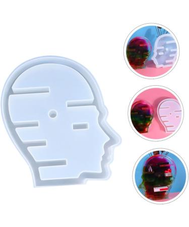 Silicone Mold DIY Mold Reusable Mold Mould for DIY Adornment Mould DIY Mould Decoration Mold Ornament Mold Decorative Mold Casting Mold Accessories Epoxy White Silica Gel - Buy Online on SooperMarket.com