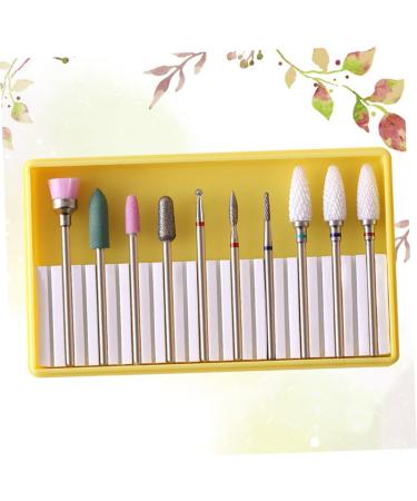 Mikinona 1 Set Nail Drill Bits Acrylic Nail Kit Manicure Sand Tool Manicure Drill Bits Diamond Nail Bit Kit De Pedicure Tools Gel Nail Kits Nails Drill Bits Manicure Pedicure Kit Nail Tools - Buy Online on SooperMarket.com