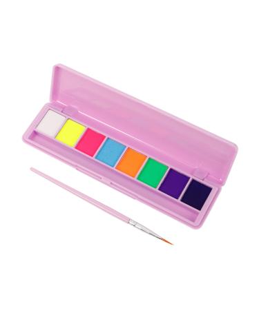 Gogogmee 1 Set Girl Eyeshadow Eyeliner Paints 8 Colors Eyeliner Powder Water Activated Eye Liner 1 count (Pack of 1) Multi