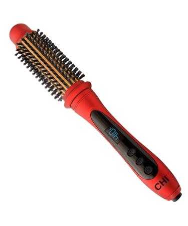 CHI Amplitude Ceramic Heated Round Brush  Ruby Red