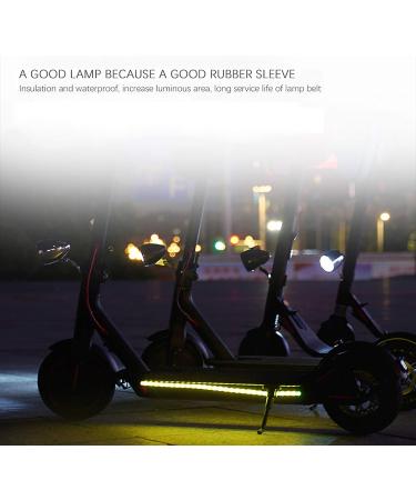 YHGSEE Electric Scooter LED Strip Light 2 Pack - Night Cycling Colorful Lamp for Xiaomi M365/pro & Ninebot/Mercane - Waterproof Safety Skateboard Accessory - Buy Online on SooperMarket.com