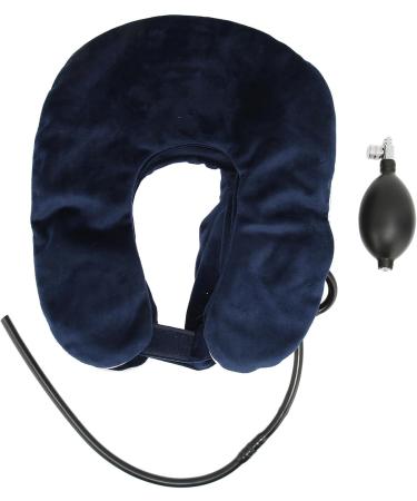 Buy Adjustable Inflatable Neck Traction Device - Effective 3-Layer Support Pillow for Pain Relief - Buy Online on SooperMarket.com
