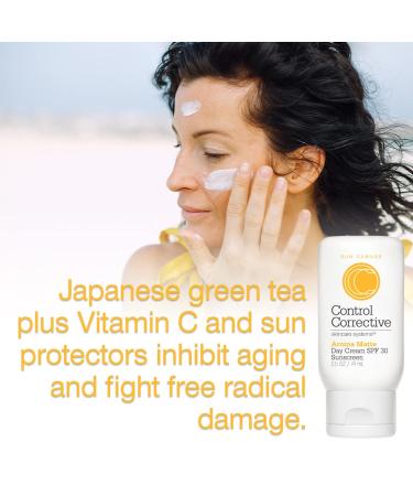 CONTROL CORRECTIVE Aroma Matte Day Cream SPF 30 - Non-Comedogenic Fast-Absorbing Vitamin C Full Spectrum Sun Protection Green Tea - 2.5 Oz - Shop Internationally - Buy Online on SooperMarket.com
