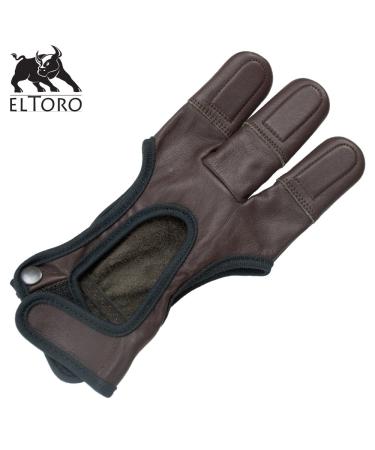 elToro Shooting Gloves Chestnut Archery M - Medium