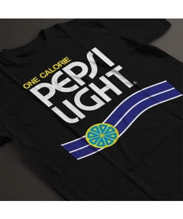 All+Every Pepsi Light Retro One Calorie Men's T-Shirt XL Black - Buy Online on SooperMarket.com