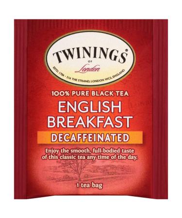 Buy Twinings Decaffeinated English Breakfast Tea - 60 Bags (3 Pack) | Best Quality & Flavor - Buy Online on SooperMarket.com