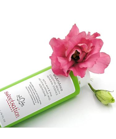 Yunasence ENAHANCE Essential Beauty Renewal Essence - 6oz Gentle Facial Peel with AHA+PHA & 4-D Hyaluronic Acid for Brighter Youthful Skin | Sweetsation Therapy - Buy Online on SooperMarket.com