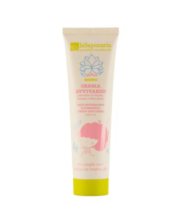 La Saponaria Curl Reviving Cream Anti-Frizz Leave-in Curly Hair Strengthing Sotftening Natural Vegan Cruelty-Free Bio Plastic Organic 150ml