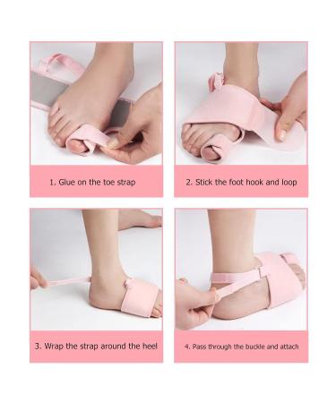 Anggrek 2Pcs Bunion Corrector & Toe Separators - Toe Spacers & Straightener for Men & Women - Prevent & Correct Bunions - Buy Online on SooperMarket.com
