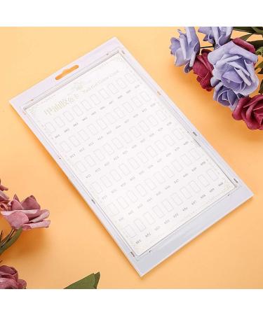 Nail Polish Color Card Dekaim Nail Art Display Stand Nail Polish Gel Color Display Card Nail Practice Manicure Tool(White) - Buy Online on SooperMarket.com