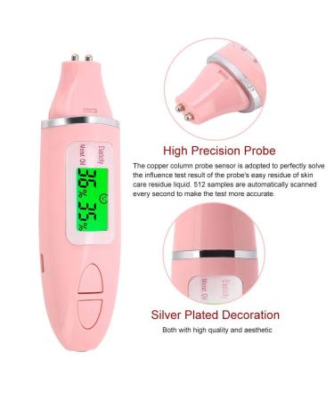 Skin Moisture Tester Skin Moisture Analyzer with LCD Screen to Evaluate Skin Moisture Use to Detect the Fluorescent - Buy Online on SooperMarket.com