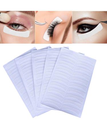 Kalolary 200PCS Eyeshadow Shields Eyelashes Pad  Disposable Eyeshdow Stencil Eyeliner Patches Tape Makeup Stencils For Eyelash Extensions/Perming/Tinting Makeup