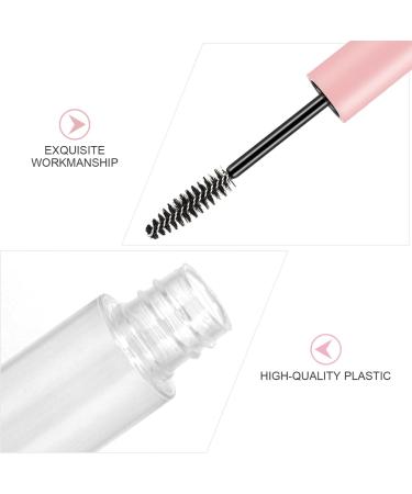 OSALADI 10pcs Mascara Empty Tube Eyeliner Vial Clear Mascara Travel Pink Packaging Material Filling Plastic - Buy Online on SooperMarket.com