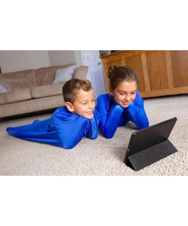 Body Sock Sensory Sox Deep Pressure Stimulation Suitable age 3-18 sensory durable seams asd child stretchy for Children and Adults with Sensory Proceessing Disorders or Autism ( Color : Blue Size : M/Medium-69*119cm Blue - Buy Online on SooperMarket.com
