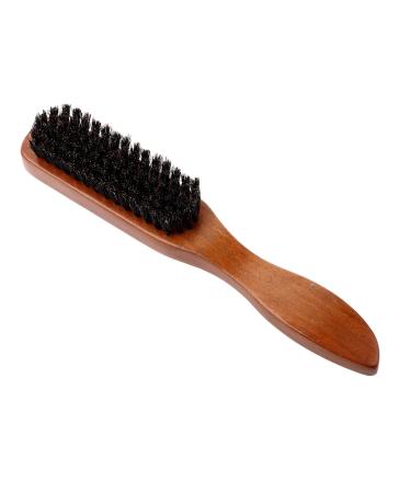 Practical beard brush mustache brush made of synthetic hair hairdressing tools for home hairdressing accessories