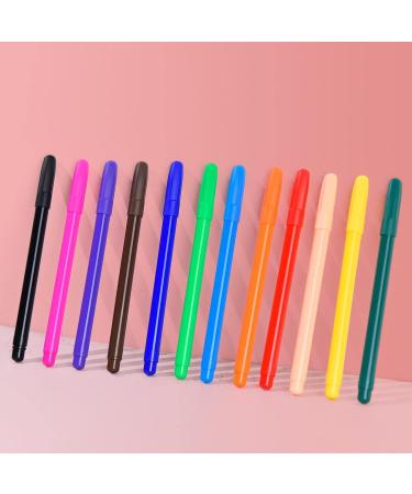 12/24 Pcs Edible Food Pens - Cuisine Coloring Pen Refreshments Color Markers | Cuisine Grade Icing Pens Food Refreshments Gourmet Writers Cake Coloring Markers for Stencils Stamping 6.96 Inches 12 PCS - Buy Online on SooperMarket.com