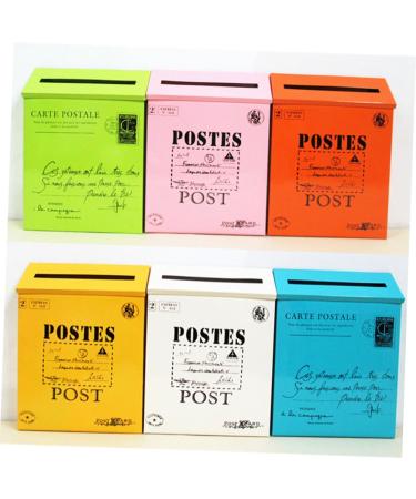 OSALADI 2pcs Box Creative Decoration Mail Wall Post Propyellow Photo Home Ornament Yellowx2pcs mediumx2pcs - Buy Online on SooperMarket.com