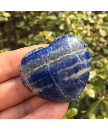 Beautiful Natural Lapis Lazuli Crystal Heart Polished Gem Crystal As Gift s Natural Luster - Buy Online on SooperMarket.com