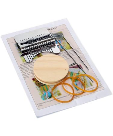Speedweve Darning Loom Tool Kit with 14 Hooks for Jeans and Clothes Repair - Beginner-Friendly DIY Weaving Arts - Buy Online on SooperMarket.com