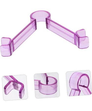 BELLIFFY Lip Muscle Trainer Lips Lips Trainer Mouth Trainer Face Exerciser Mouth Muscle Tightener Lip Exerciser Mouth Tightener Lips Muscle Exerciser Lips Shaper 9.30X7.70X1.50CM Purple - Buy Online on SooperMarket.com