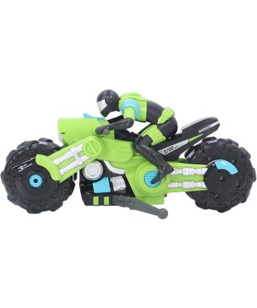 Remote Control Motorcycles RC Motorcycle 360 Degree Stunts Sturdy Body and Transmitter 114.8ft Remote Control Distance for Outdoor Green - Buy Online on SooperMarket.com