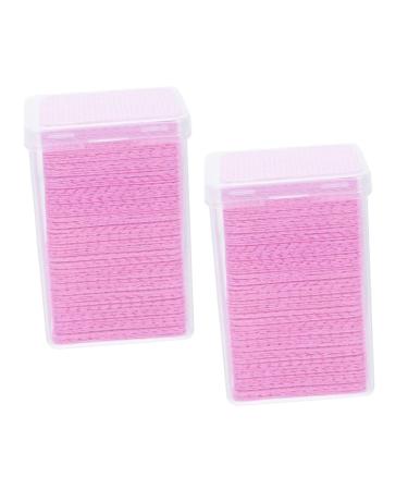 NOLITOY 1200 Pcs Lint- Nail Towel Glue Eyelashes Remover for Extensions Nail Polish Remover Pads Eyelash Extensions Supplies Cleaning Wipe Pad Cleaning Wipes Cleaning Cloth Pure Cotton