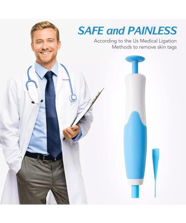 Skin Tag Remover Kit with Auto Pen, 40 Bands - Painless Device for Small to Large Warts (2mm-8mm) - Buy Online on SooperMarket.com