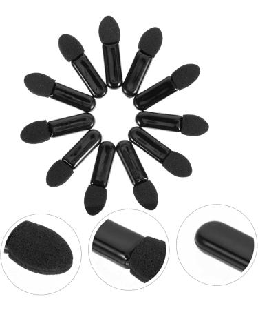 WOFASHPURET 100pcs Mini Eyeshadow Swab Black Eyeshadow Makeup Blender Eyeshadow Makeup Brush Make up Miss Set - Buy Online on SooperMarket.com