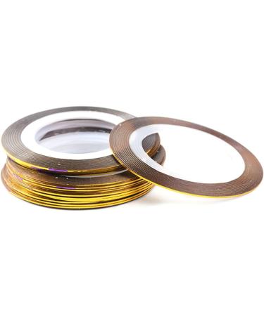 Worparsen Nail Accessories Manicure Line Striping Tape Luxury Creative Golden - Buy Online on SooperMarket.com