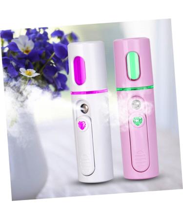 Healeved 2pcs LED Spray Device Lip Tint Facial Atomizing Beauty Instrument Cold Spray - Buy Online on SooperMarket.com