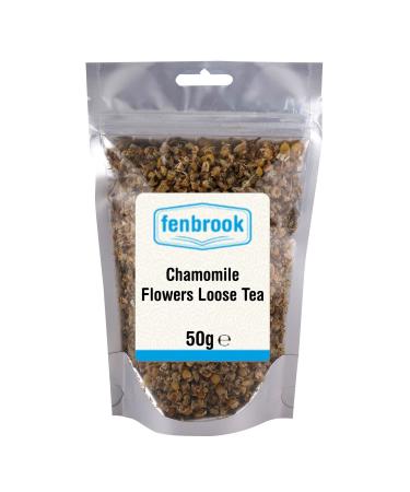 Chamomile Flowers Loose Tea 50g by Fenbrook