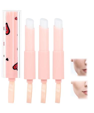 2023 New Magical Pore Eraser Waterproof Face Primer Stick  Matte Blur Stick Primer for Face  Loy Hanc Pore Eraser Stick  Poreless Make Up Primer  Hydrating Pore Eraser Foundation Cream (A  3PCS)