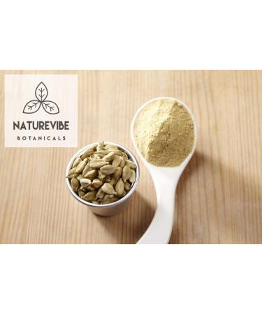 Naturevibe Botanicals Organic Green Cardamom Ground 3.5oz - Non-GMO, Gluten Free Indian Spice for Digestion - Buy Online on SooperMarket.com