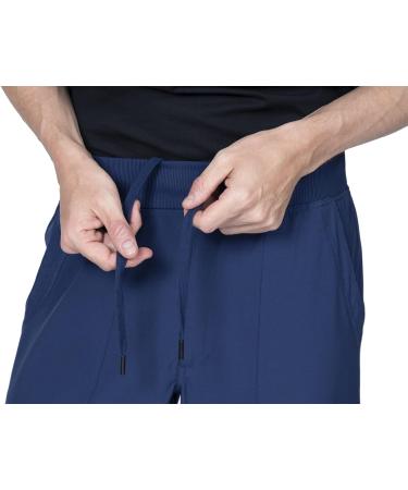 Elements Select ES2946 Men's Scrub Set V-Neck & Jogger 4-Way Stretch X-Large Navy - Buy Online on SooperMarket.com