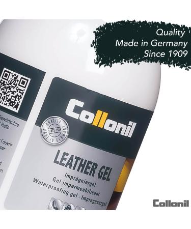 Collonil Leather Gel 7.78 Fl Oz - Leather Care for Smooth and Suede Leather - Dirt & Water-Repellent Conditioner for Furniture, Shoes, Bags & More - Buy Online on SooperMarket.com