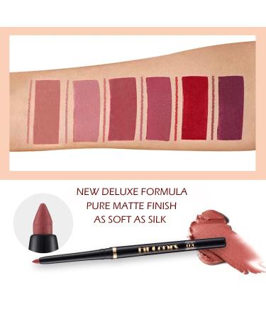 KIMIEYE 6Pcs Lip Liner + Matte Liquid Lipstick Set - Long Lasting, Waterproof, High Pigmented Makeup Gift Set for Women - Buy Online on SooperMarket.com