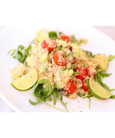 CEREAUSLY Organic White Quinoa Bulk - 10 Lb | Bolivian Royal Quinoa for Restaurants & Wholesale | NON-GMO, Kosher, Gluten-Free, Vegan - Buy Online on SooperMarket.com