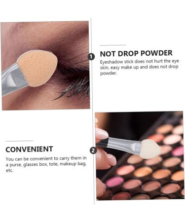 BELLIFFY 24pcs Latex Eye Shadow Stick Women Makeup Brush Eye Shadow Applicator Sticks Makeup Applicator Cosmetic Makeup Sticks Girl Makeup Brush Eyeshadow Brush Eye Shadow - Buy Online on SooperMarket.com